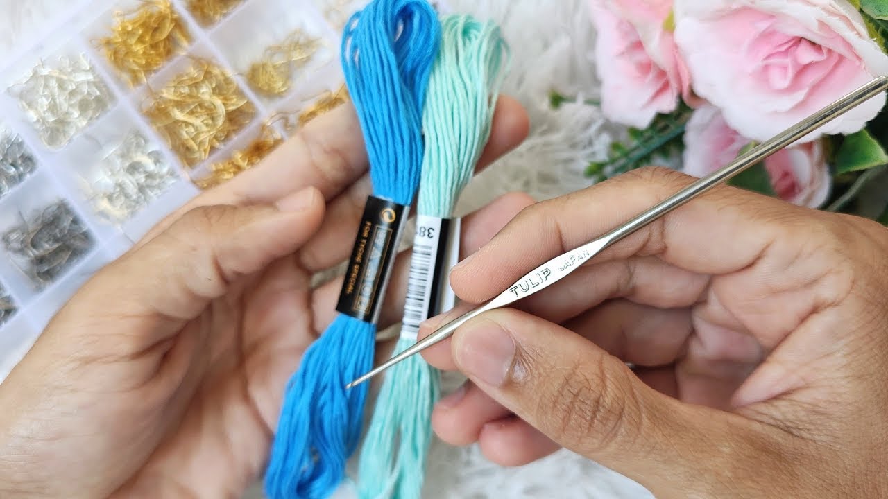 Procurando uma inspiração de brinco de crochê? Venha fazer comigo! 💰