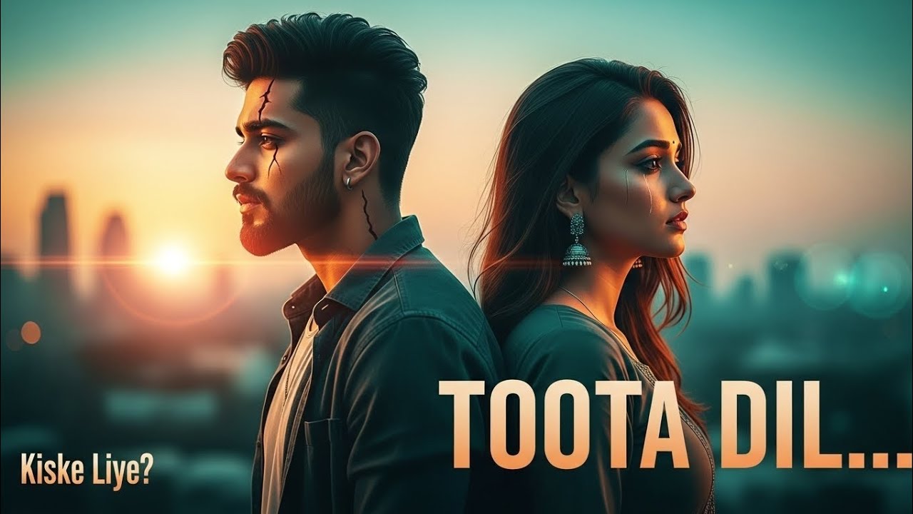 Toota Dil [Music] Khwaab Tod Ke Chale Gaye 💔 | Heartbreak Rap + Old Bollywood Soul Trending Song