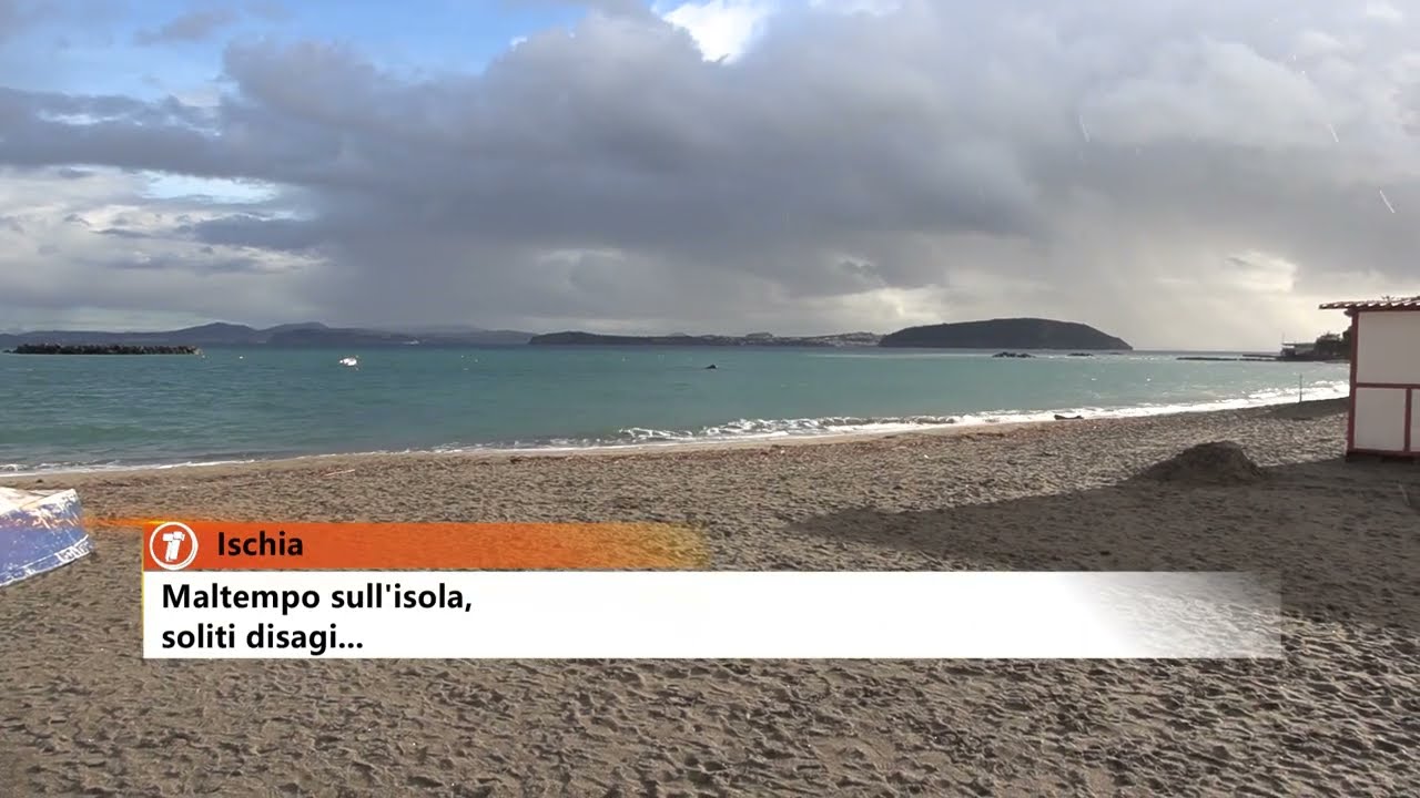Ischia. Maltempo sull'isola, soliti disagi...