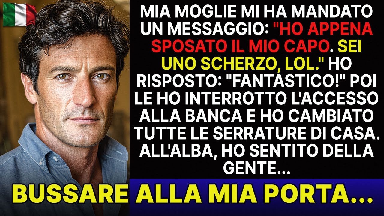 Mia moglie mi ha lasciato per il suo capo durante un viaggio a Reno e mi ha chiamato uno scherzo...