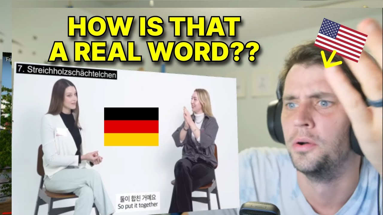 American reacts to the 5 HARDEST German words to pronounce
