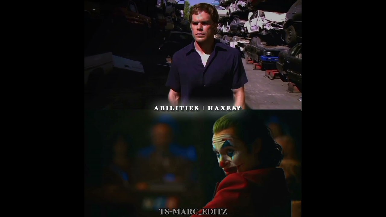 Dexter Morgan VS The Joker (2019) #shorts | finna gts chat+audio creds @K.NEDITS11