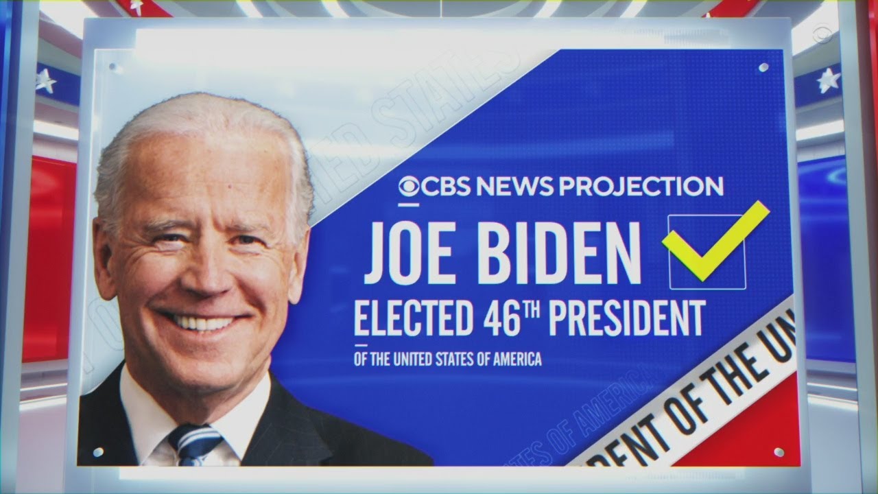 CBS News Projects Biden Wins White House After Taking Pennsylvania