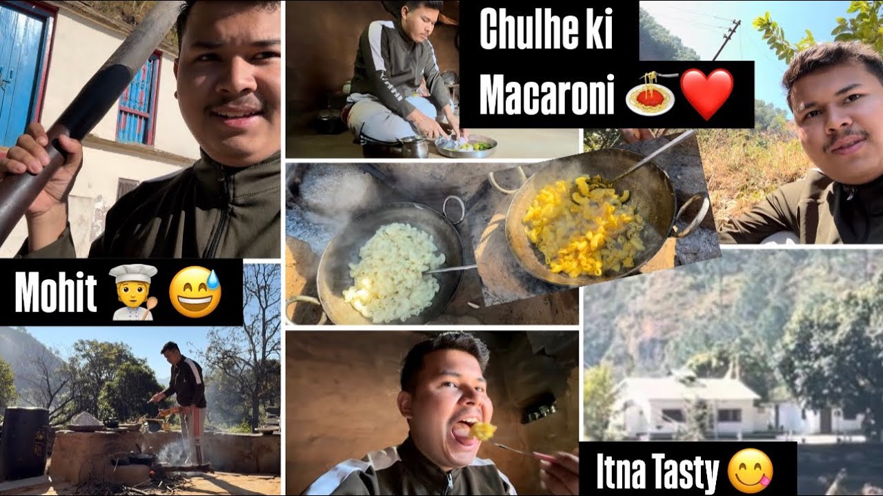 Gaon Ki Subah Aur Chulhe Ki Macaroni 🍝❤️