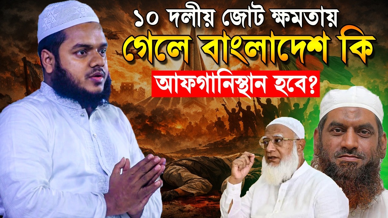 জামায়াত ক্ষমতায় গেলে দেশ কি আফগানিস্তান হবে❓ যা বললেন আব্দুল্লাহ ভাই | Abdullah Bin Abdur Razzak
