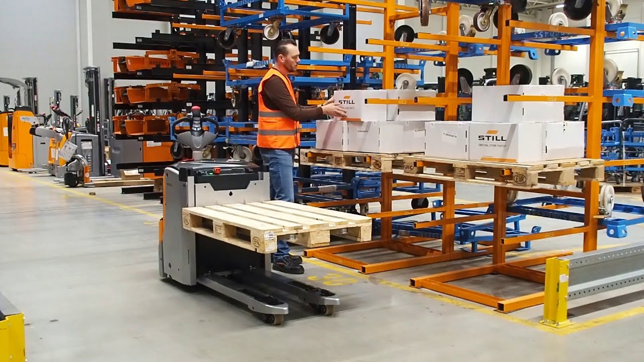 STILL EXU-H  - wózek paletowy z dodatkowym unoszeniem i funkcją Autolift