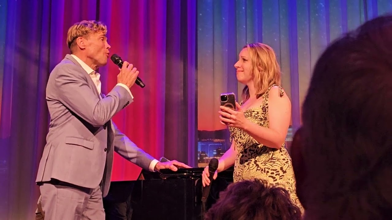 Impromptu Jessie Mueller with Brent Barrett, Phantom of the Opera, 