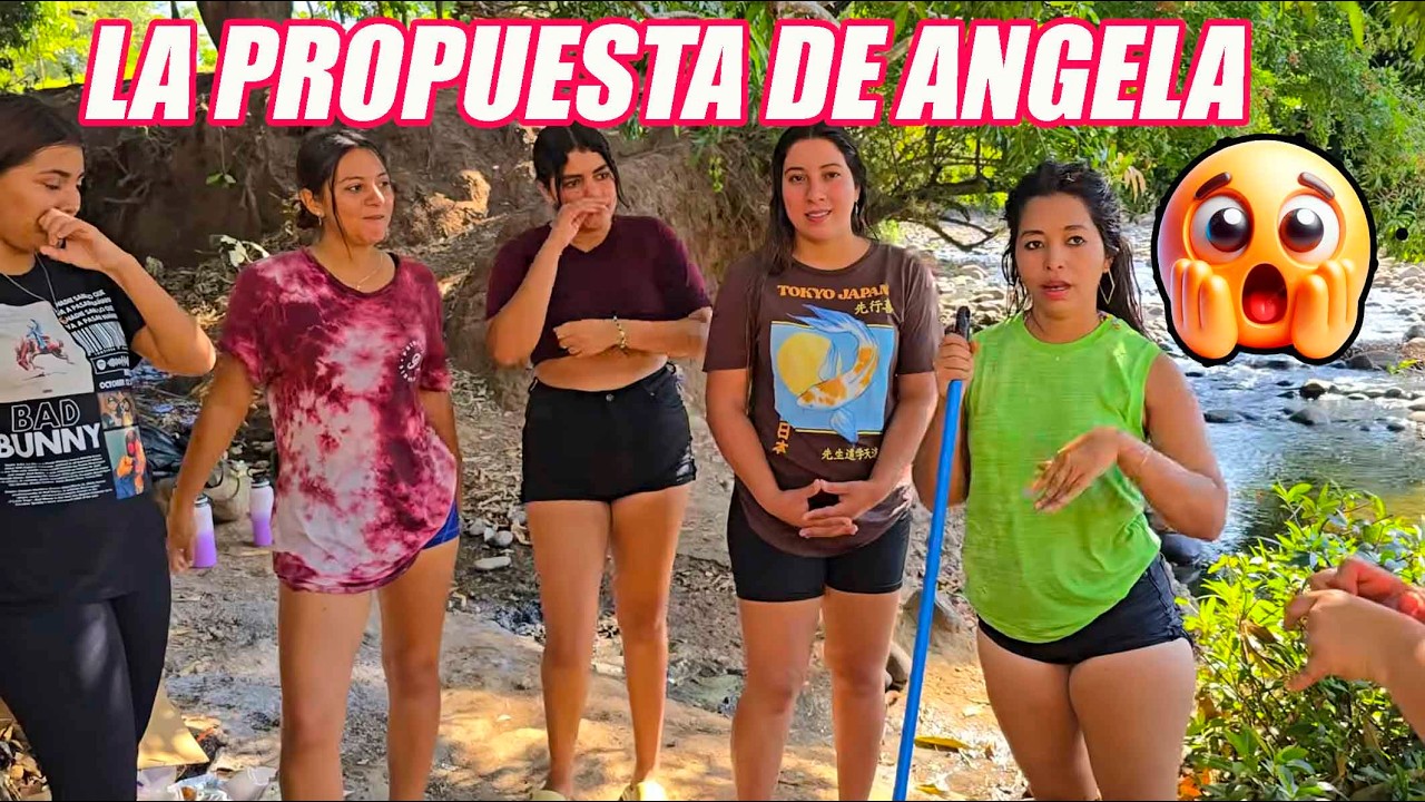 Angela hace una buena propuesta a las chicas🧡