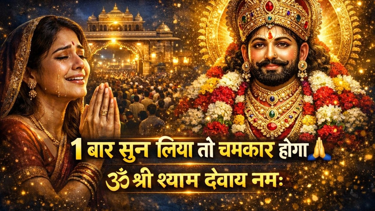 1 बार सुन लिया तो चमत्कार होगा 🙏 | ॐ श्री श्याम देवाय नमः