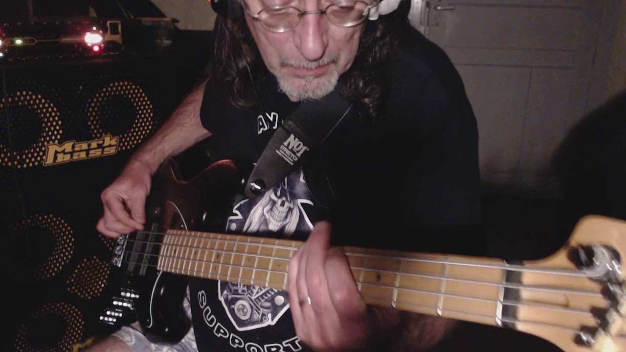 Ghost riders in the sky...    Outlaws....    Bass cover
