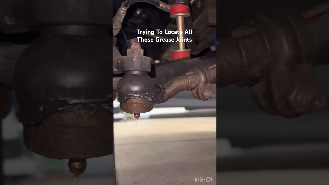 Locating All Grease Joints On The Classic Mustang 