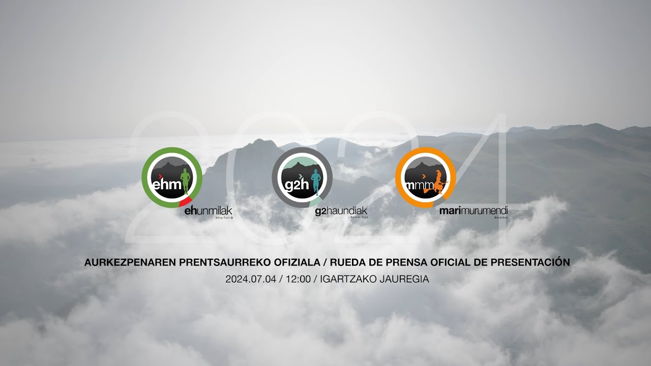 Aurkezpenaren prentsaurreko ofiziala / Rueda de prensa oficial de presentación