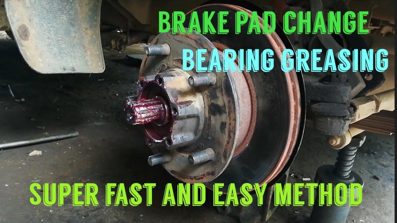 How to change brake pad and wheel bearing in Mahindra Bolero & Mahindra Thar