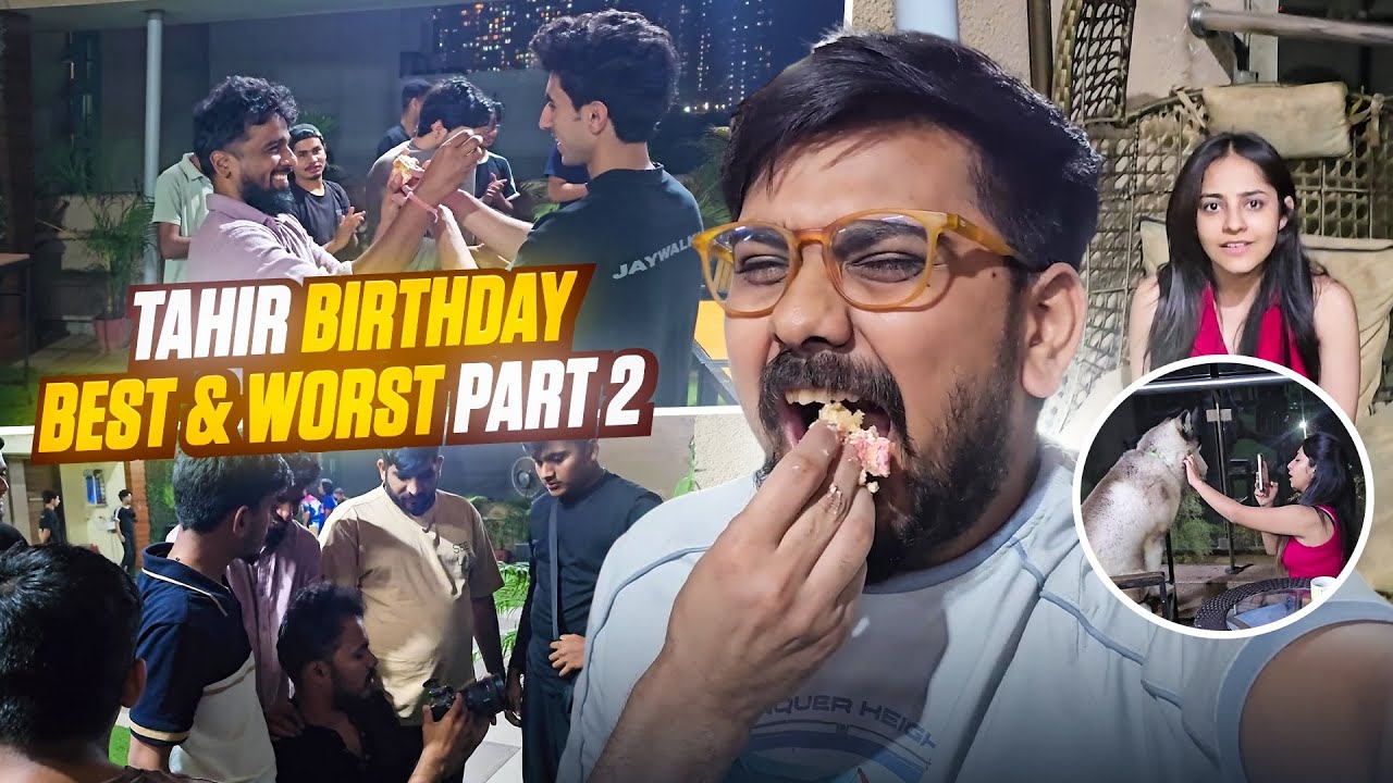 TAHIR KA BIRTHDAY | PART 2 Best & Worst Memories of  @GodLikeEsportss  2025 😭🔥 | Vlog 26