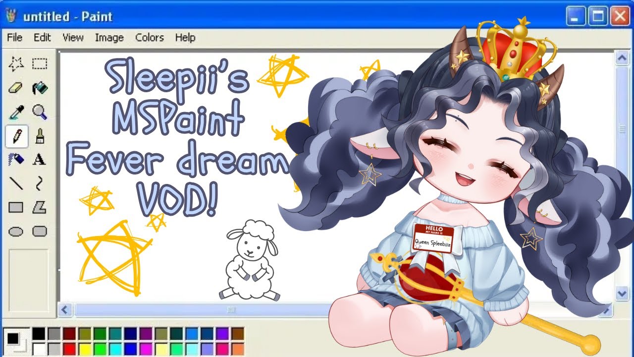 Sleepii's MSPaint Fever Dream VOD!