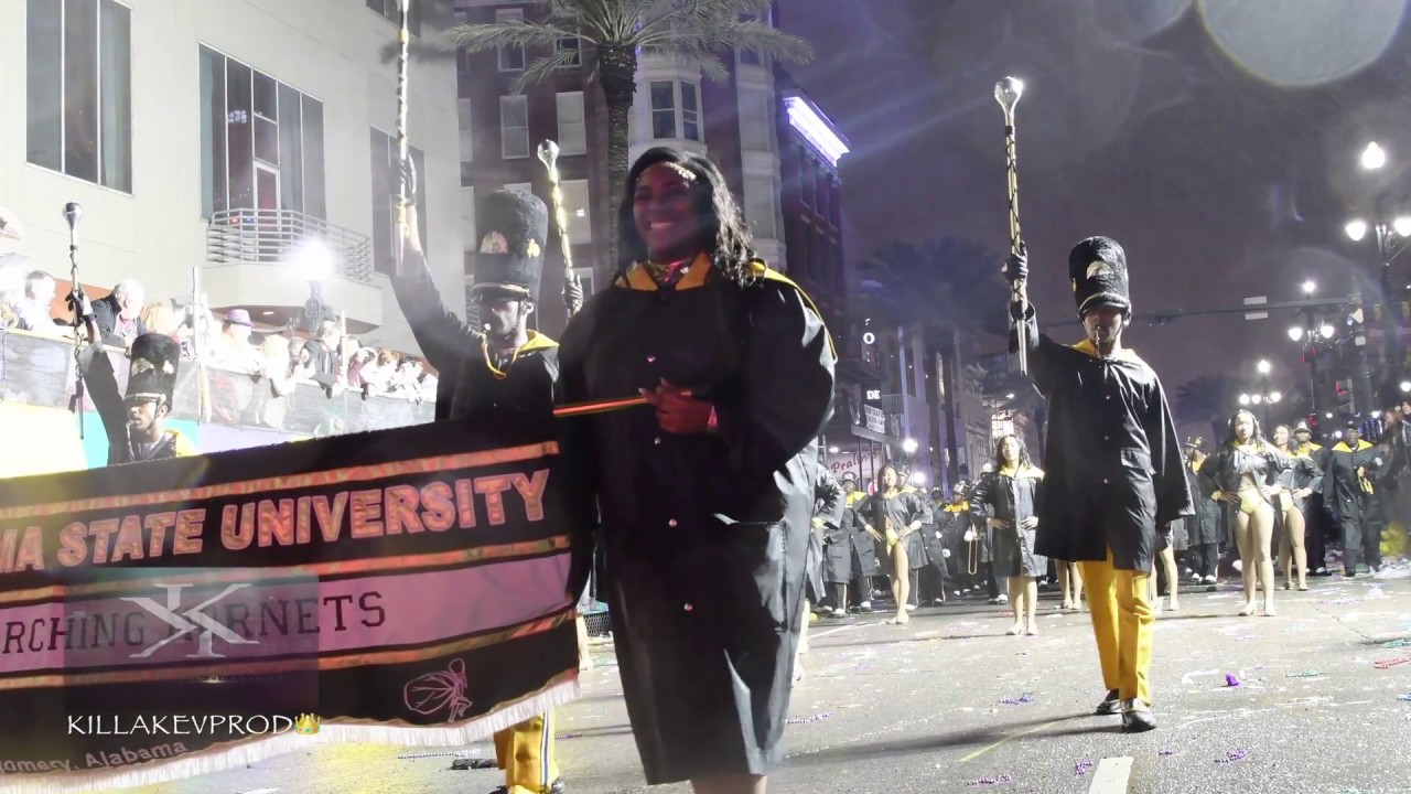 Alabama State University Marching Band @ Bacchus 2018