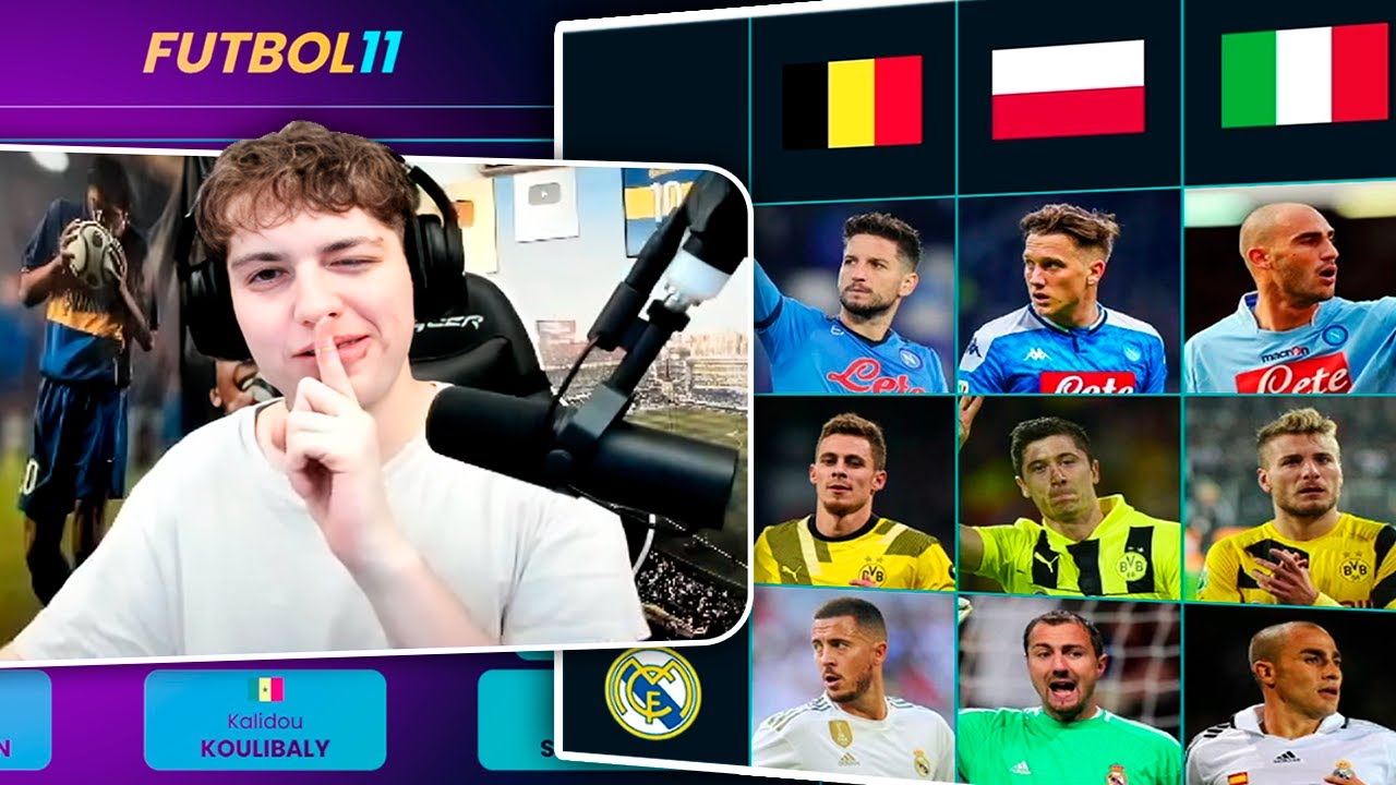DAVOO XENEIZE JUEGA FUTBOL 11 