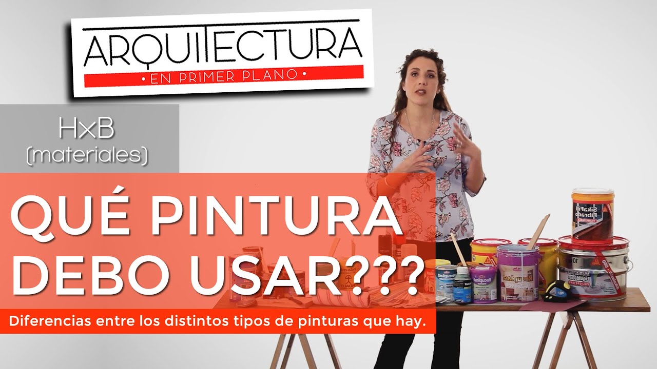 🎨 QU&Eacute; PINTURA DEBO USAR? 🎨 Tipos de pintura que podemos pedir en la Pintureria 🎨 Usos 🎨 Acrilico