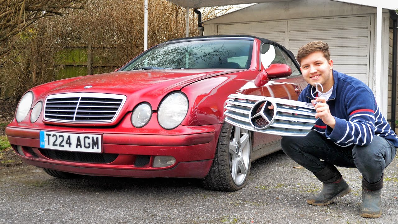 Новые детали для моего Mercedes CLK320 Cabriolet стоимостью 1000 фунтов стерлингов...
