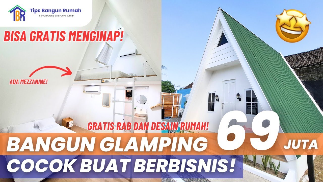 Bangun Glamping Biaya 69 Juta | Cocok untuk bisnis penginapan
