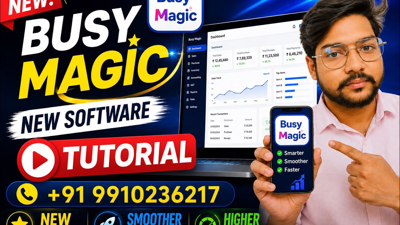 Busy Magic Tutorial I Smarter Faster & Smoother Experience | What is Busy Magic