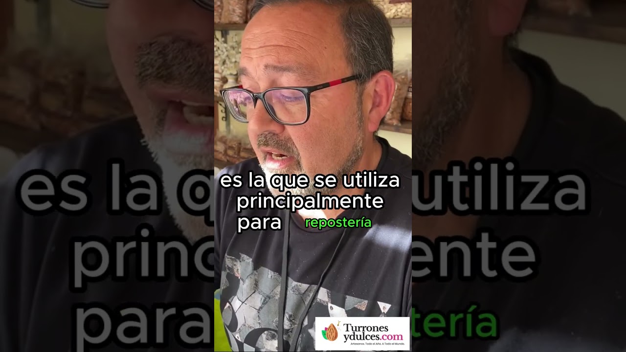 Antonio nos explica sobre la almendra marcona