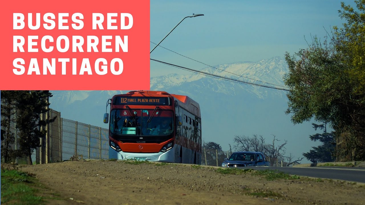 Recopilaci&oacute;n de los modernos buses del transporte p&uacute;blico RED (Ex Transantiago)
