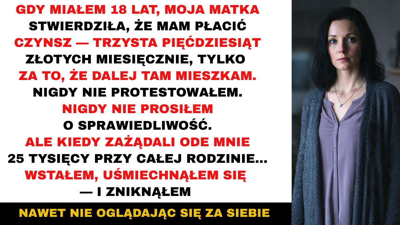 Moi rodzice powiedzieli, że zrujnowałem im życie — więc uciekłem po cichu i zacząłem od nowa