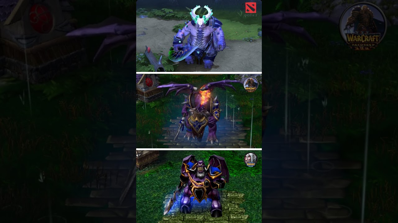 Hero Comparison - Dota 2 vs DotA Reforged vs DotA 1 (Part 2)