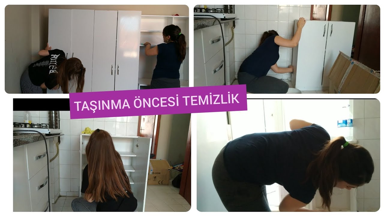 TEMİZLİK VLOG 💃/ MOTİVASYON 💯/TAŞINMA GÜNÜ TEMİZLİK ❗/HEPSİ TERTEMİZ OLDU👌