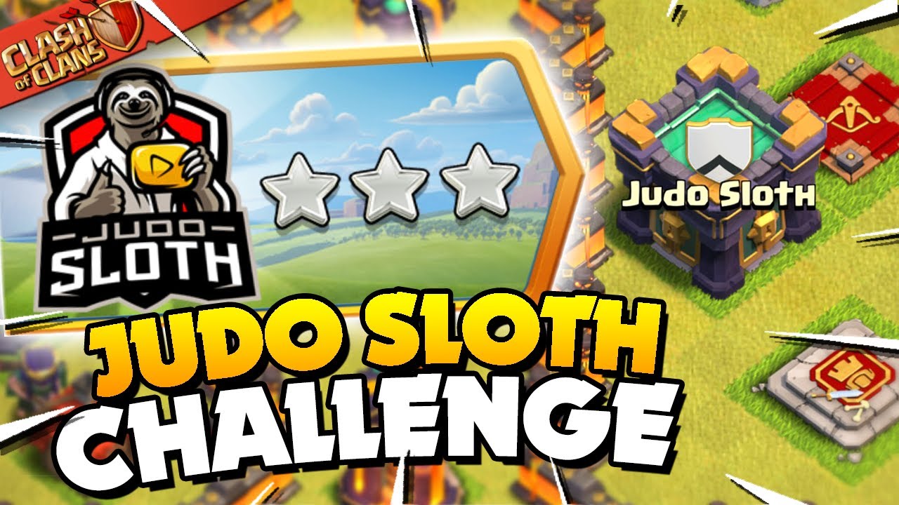 Easily 3 Star the Judo Sloth Challenge (Clash of Clans)