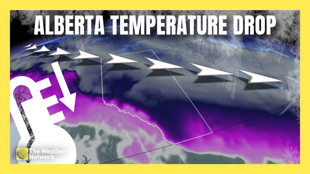 Alberta Braces for a Major Temperature Drop and Snowfall | #forecast