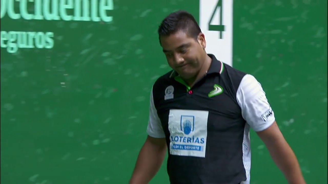 CAMPEONATO MUNDIAL DE PELOTA VASCA FRONTON A MANO PAREJAS 36M MEXICO VS ESPAÑA