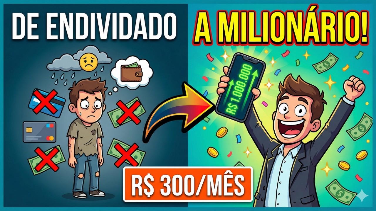 Com Apenas R$ 300 por Mês Você Pode Virar MILIONÁRIO (A mágica dos JUROS COMPOSTOS)