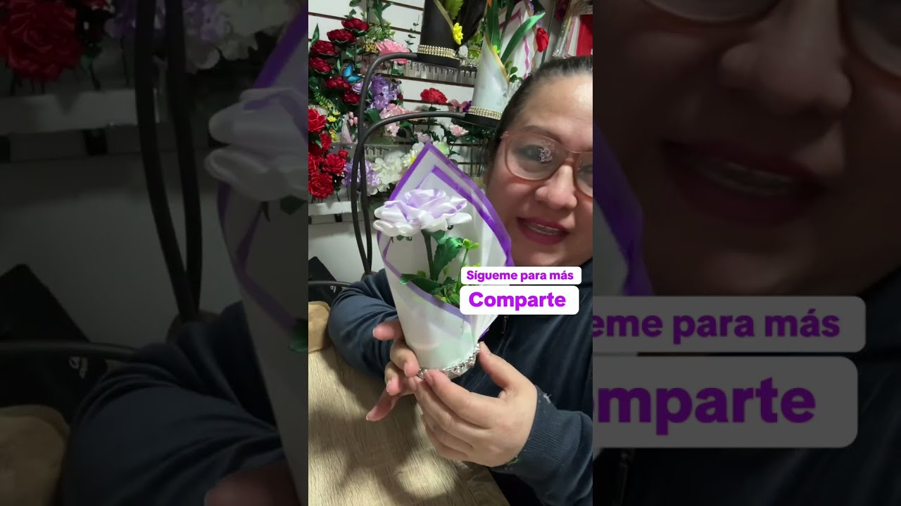  Tutorial de envoltorio de flores eternas #tutorial #reynamanualidades1 #floreseternas #rosas