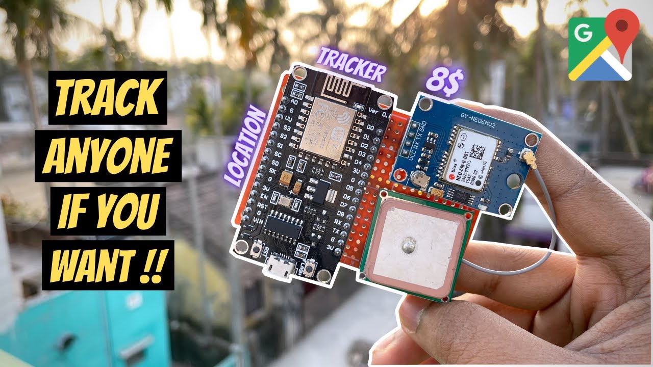 DIY GPS Tracker | Real-Time Location Tracking! 🚗💨