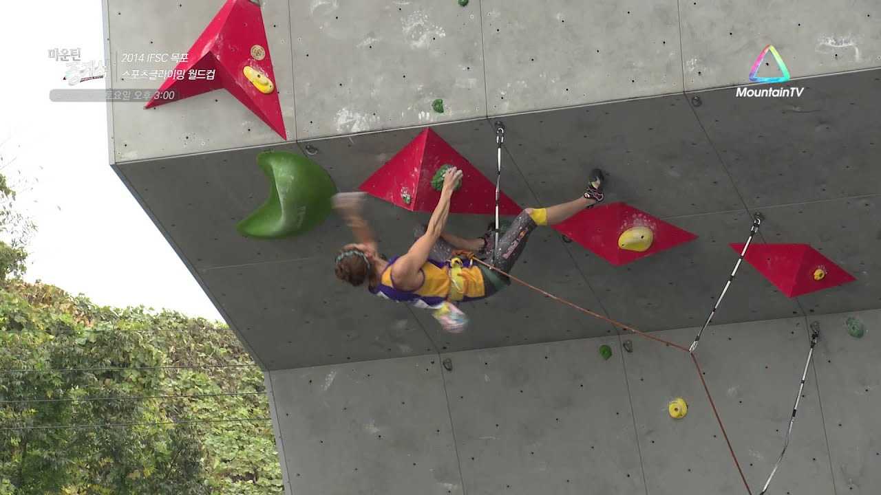 2014 IFSC Mokpo Climbing World Cup(Korea) -Women's lead (Jain KIM_KOR)