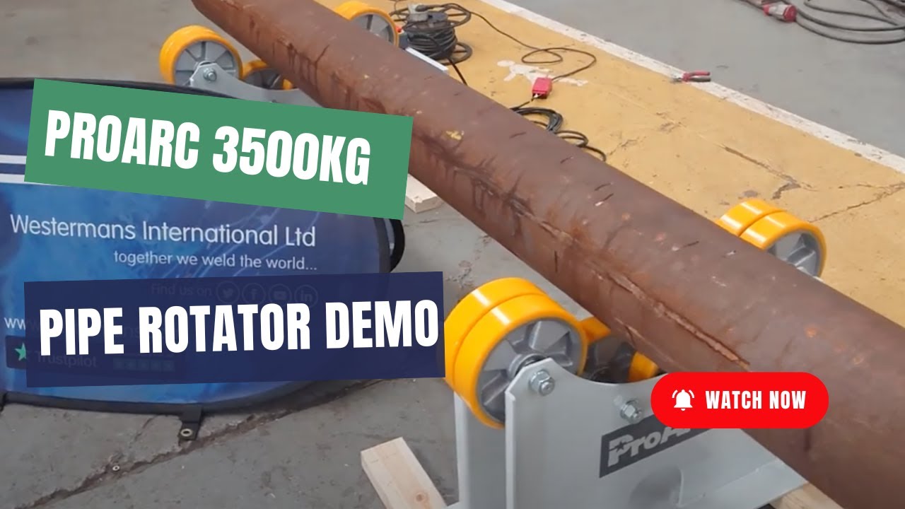 ProArc TR-3504 3500kg Conventional Welding Rotators - pipe turning made simple
