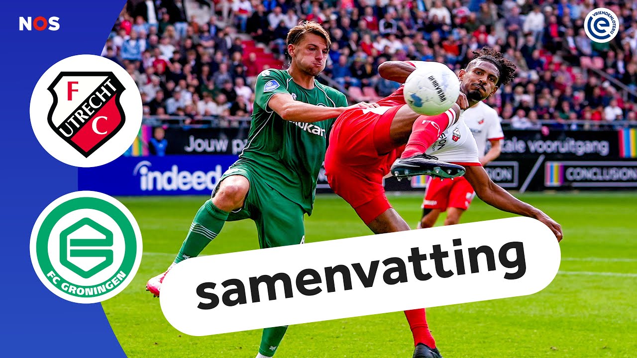 Younes TAHA mist ENORME KANS tegen FC UTRECHT 🫨 | Samenvatting FC Utrecht - FC Groningen