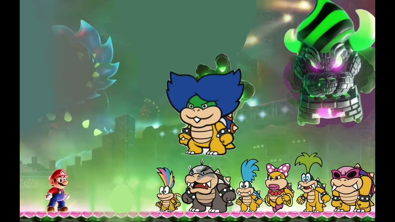 What if the koopalings were in the mario wonder 