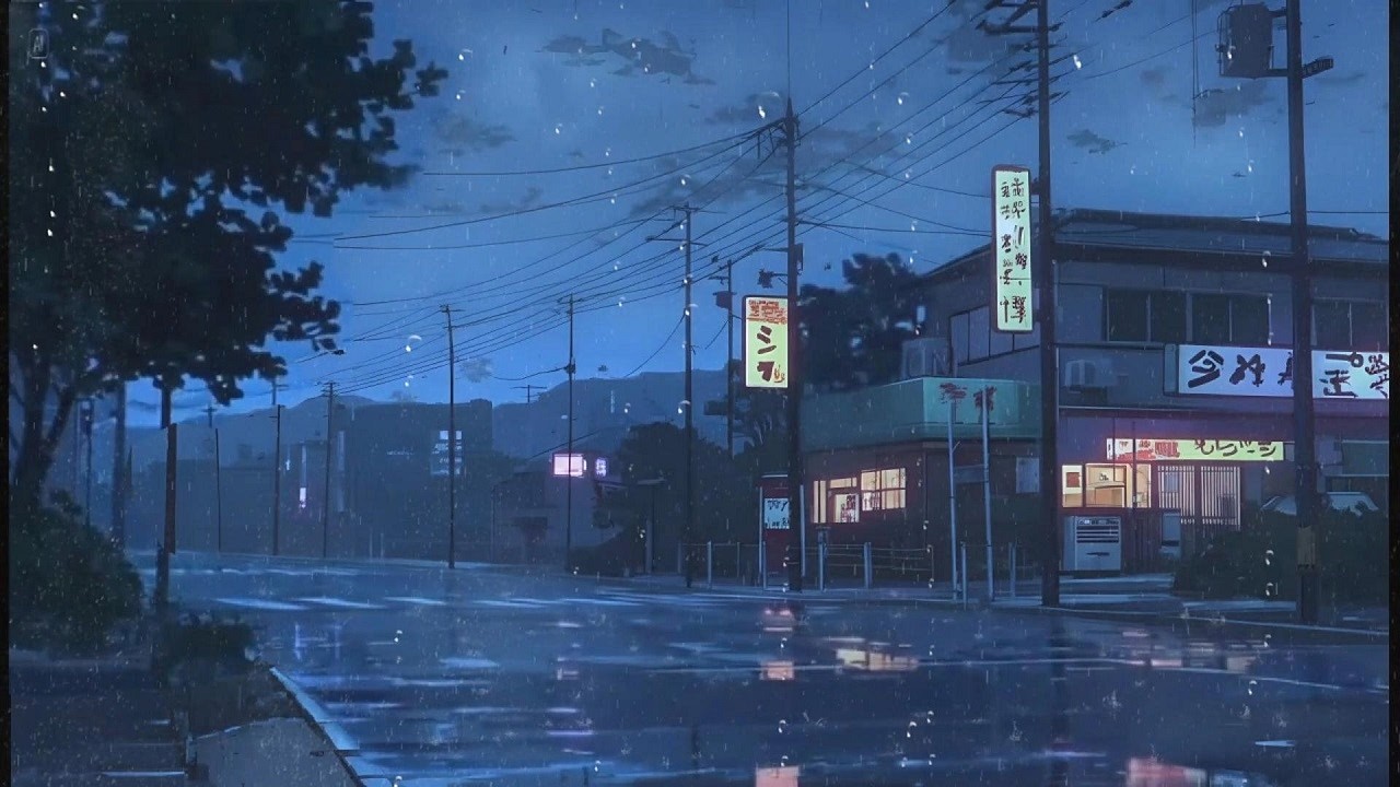 Tokyo After Midnight 🌙 Lofi Music & Rain Calming Your Night