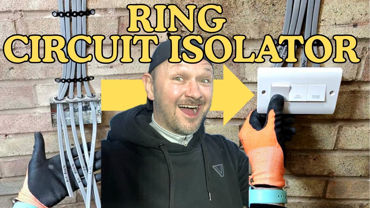 Kitchen Ring Circuit Isolator – How I Wire Fridge, Washer & Dishwasher Safely (UK)