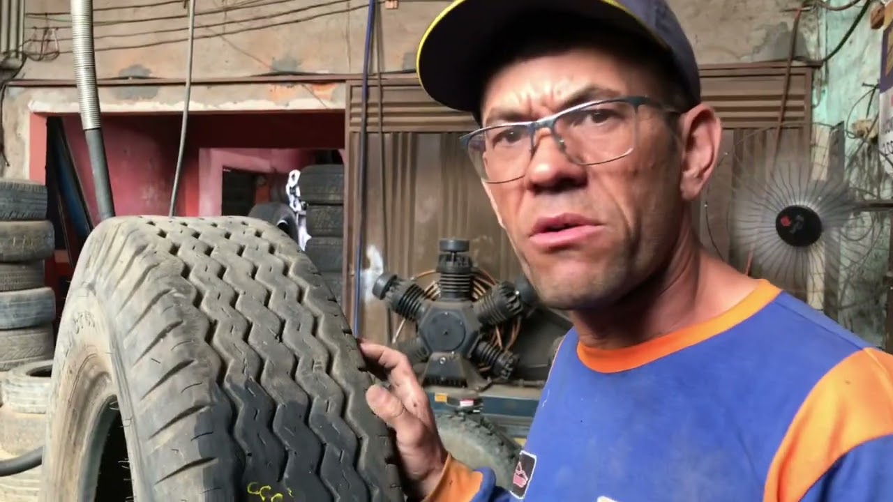 VULCANIZANDO UM PNEU 900/20
