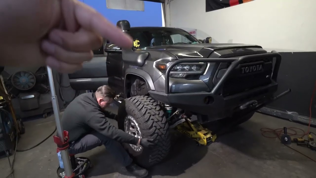 THIS HAPPEN TO MY NEW TOYOTA TACOMA | WATCH TO FIX YOURS IF YOU HAVE THIS PROBLEM KSP WHEEL SPACERS