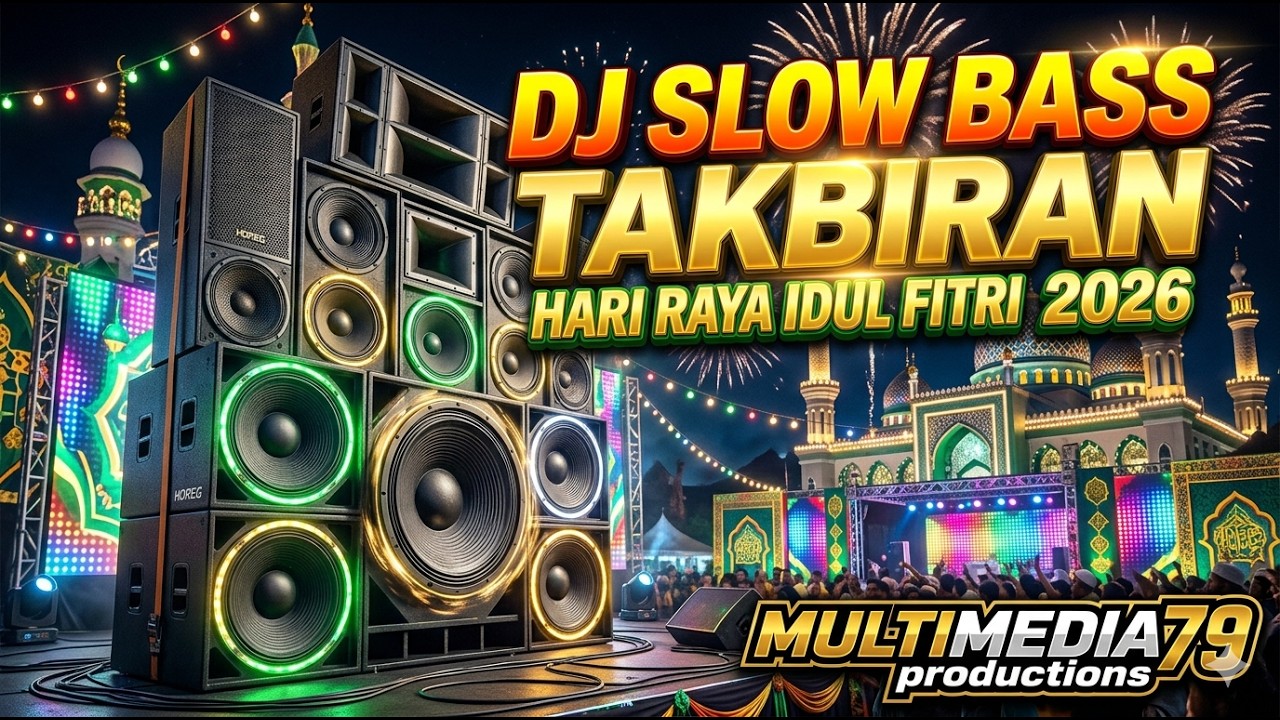 DJ TAKBIRAN HARI RAYA IDUL FITRI 2026 - SLOW BASS HOREG FULL GLERR (MULTIMEDIA79)
