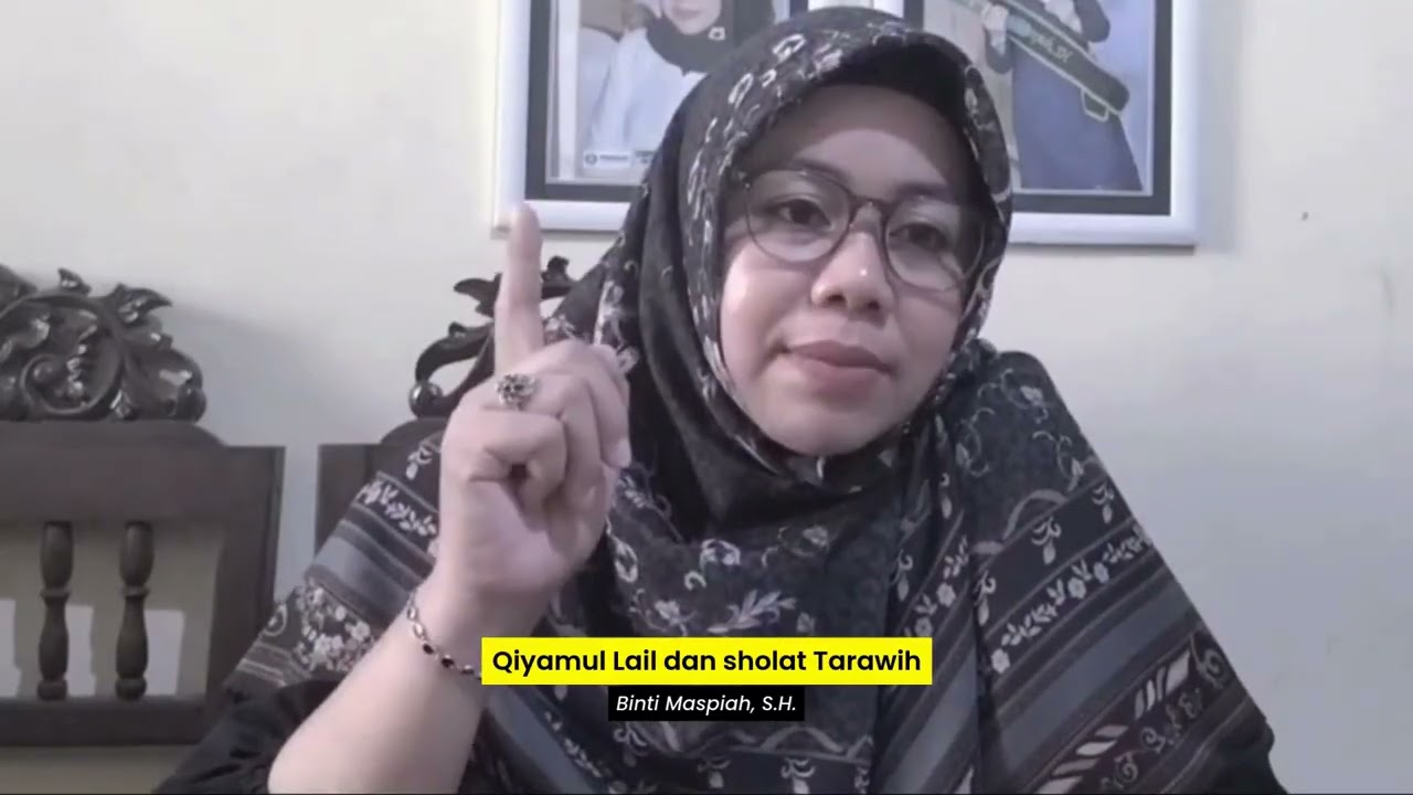 Ta'dib Ramadhan bersama Binti Maspiah, S.H. 
