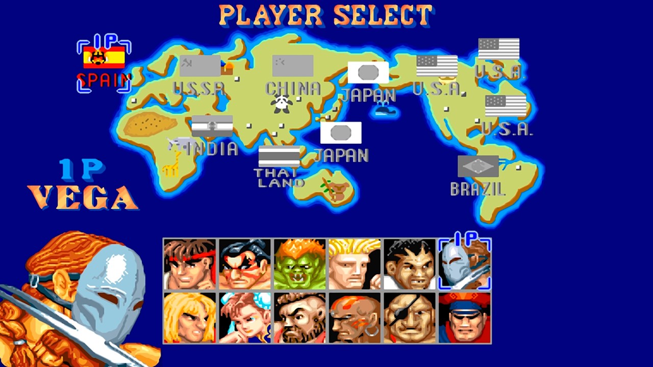 VEGA Longplay: Street Fighter 2 Champion Edition ( Hardest ) - 4K 60 FPS
