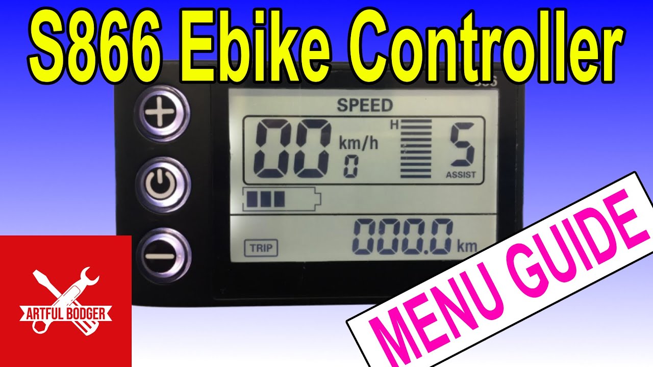 S855 Ebike Controller Hidden Menu Guide