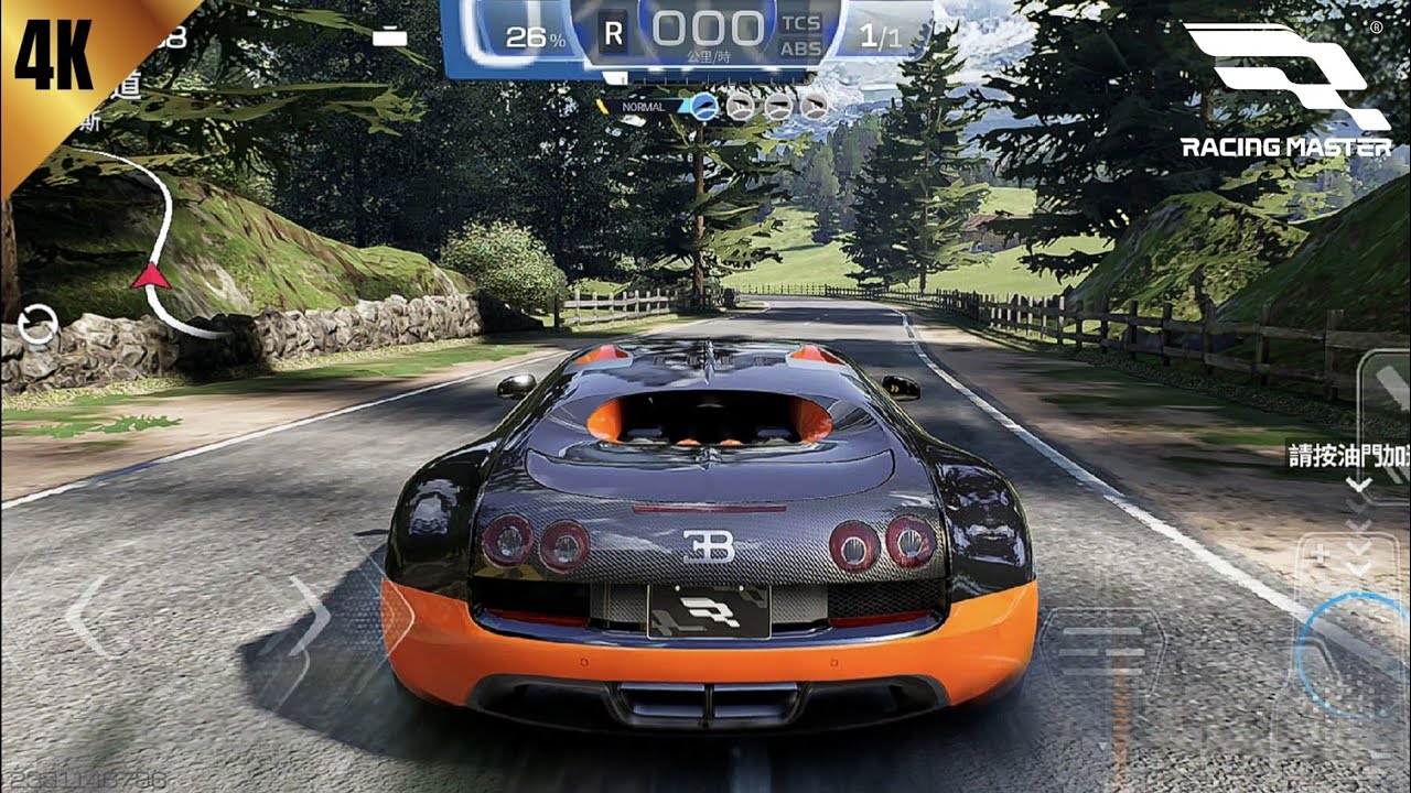 Racing Master - Bugatti Veyron Test Drive Ultra Graphics 4k60FPS 