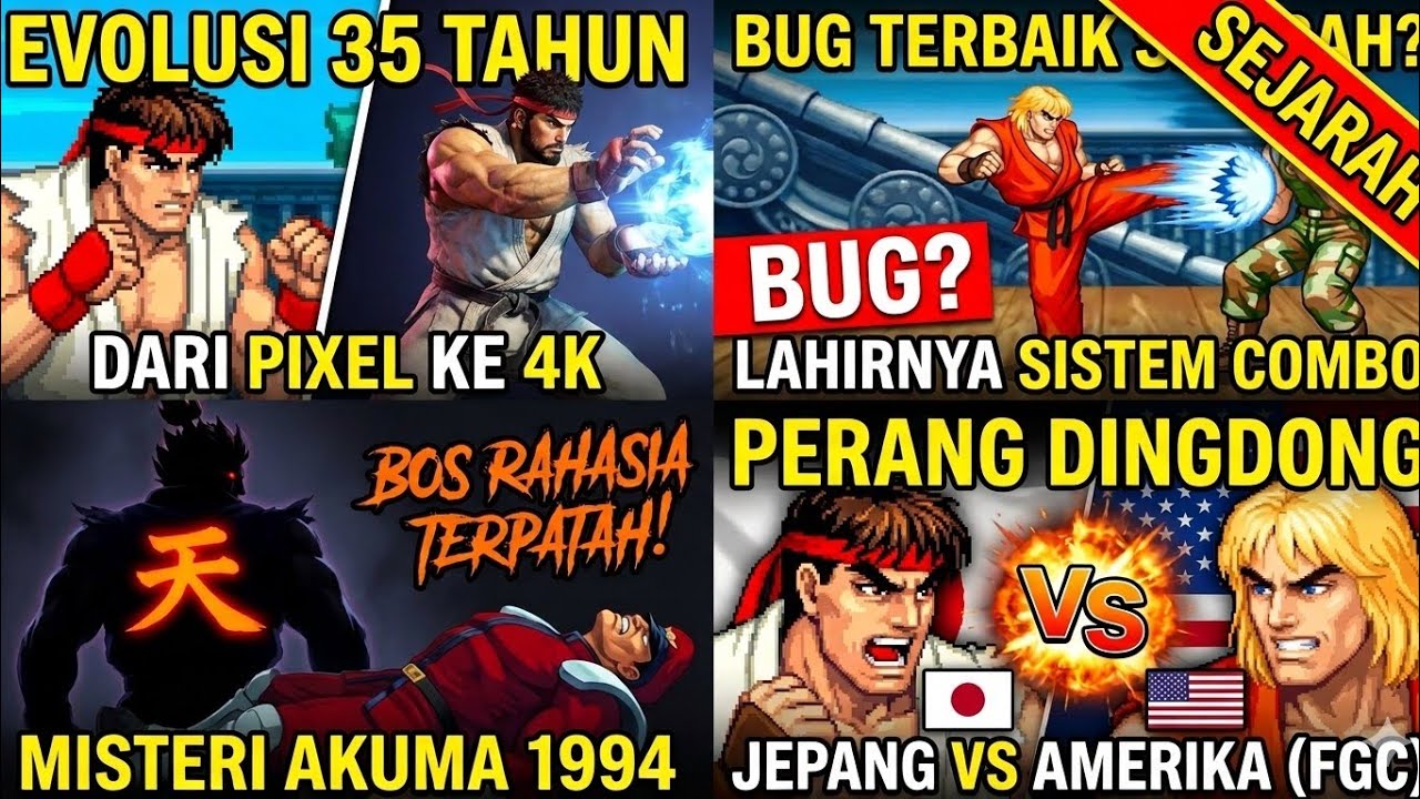 Sejarah Street Fighter. Apakah sebenarnya Street Fighter itu sukses? Atau sebaliknya?